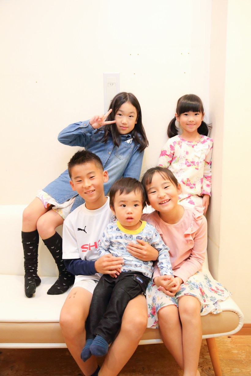 アトピー用パジャマの撮影部隊